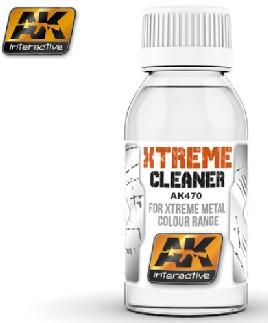 AK Interactive Xtreme Cleaner for Xtreme Metal Color Range 100ml Bottle