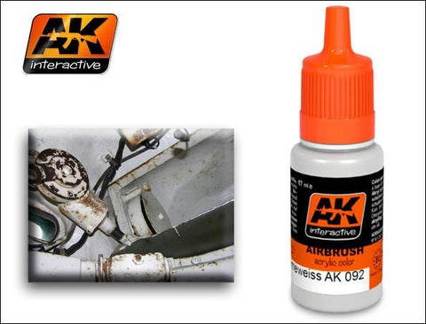 AK Interactive RAL 9001 Cream/White Acrylic Paint 17ml Bottle