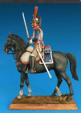 MiniArt 1/16 Napoleonic Wars French Cuirassier on Horse Kit