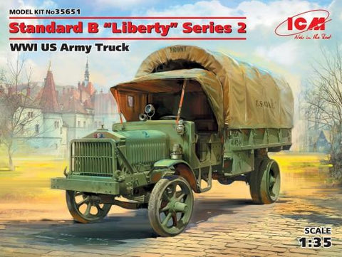 ICM Military 1/35 WWI US Standard B Liberty Series 2 Army Truck Kit