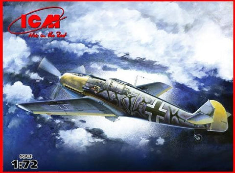 ICM 1/72 WWII German Messerschmitt Bf109E7/B Fighter/Bomber Kit