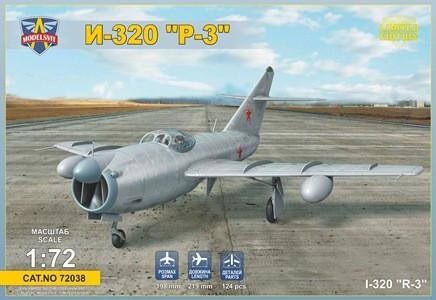 Modelsvit Aircraft 1/72 I320R3 Soviet All-Weather Interceptor Aircraft Ltd. Edition Kit