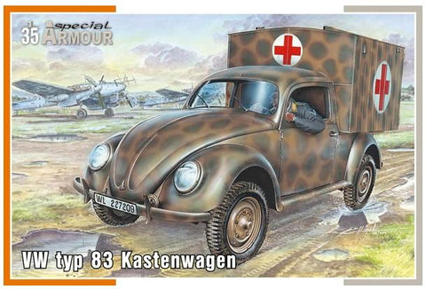 Special Hobby 1/35 VW Type 83 Kastenwagen (Ambulance Van) Kit