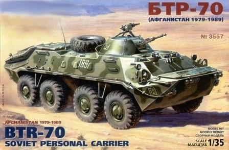 Zvezda 1/35 Soviet BTR70 Personnel Carrier Kit