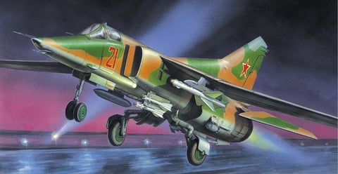 Zvezda 1/72 MiG27 Flogger D Soviet Fighter/Bomber Kit