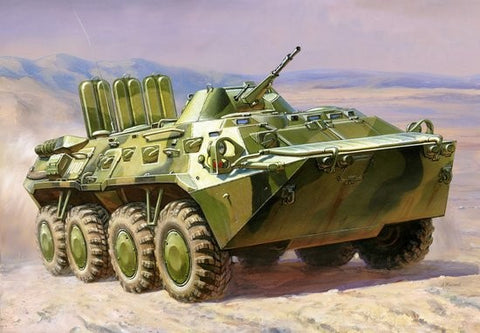 Zvezda Military 1/100 Russian BTR80 Armored Personnel Carrier Kit